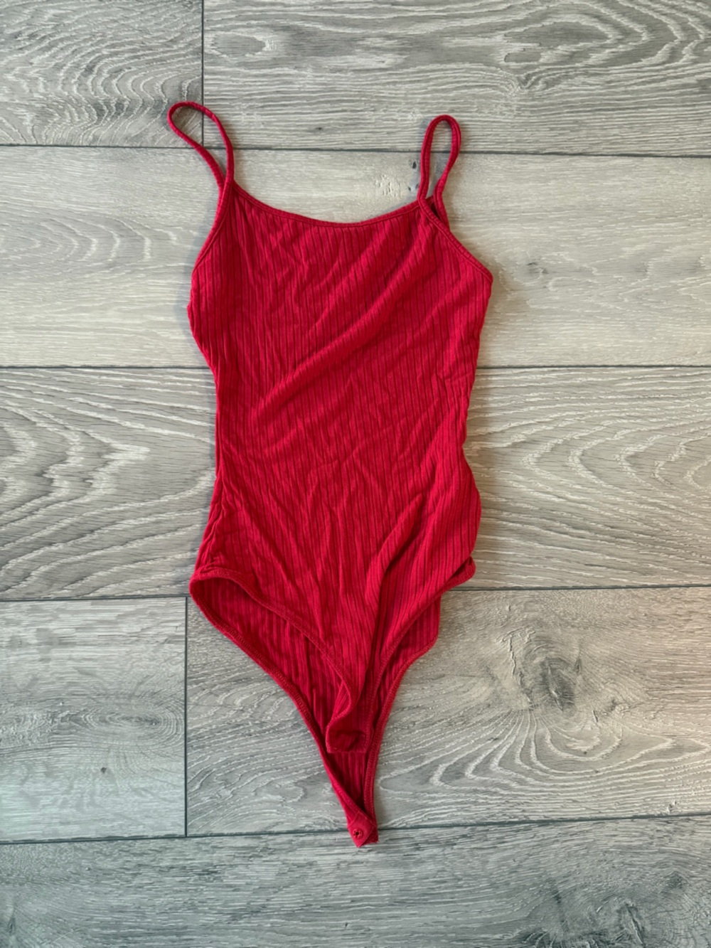 Red bodysuit